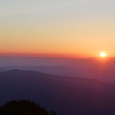 Clifftops Sunset